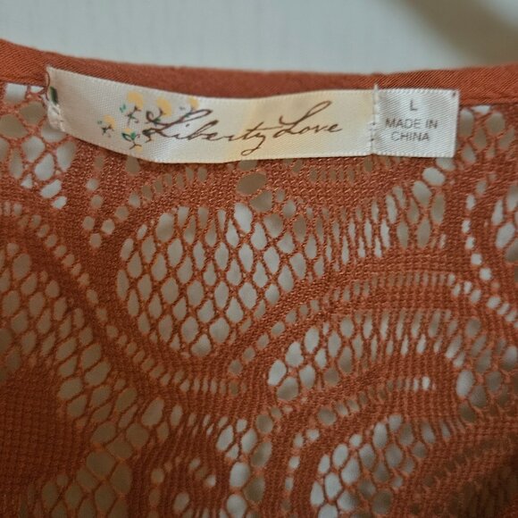 Hippie embroidered top blouse - Picture 3 of 8